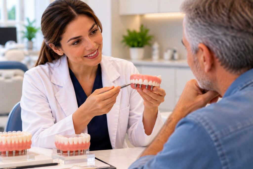 Posso Escolher a Cor dos Dentes da Prótese Protocolo