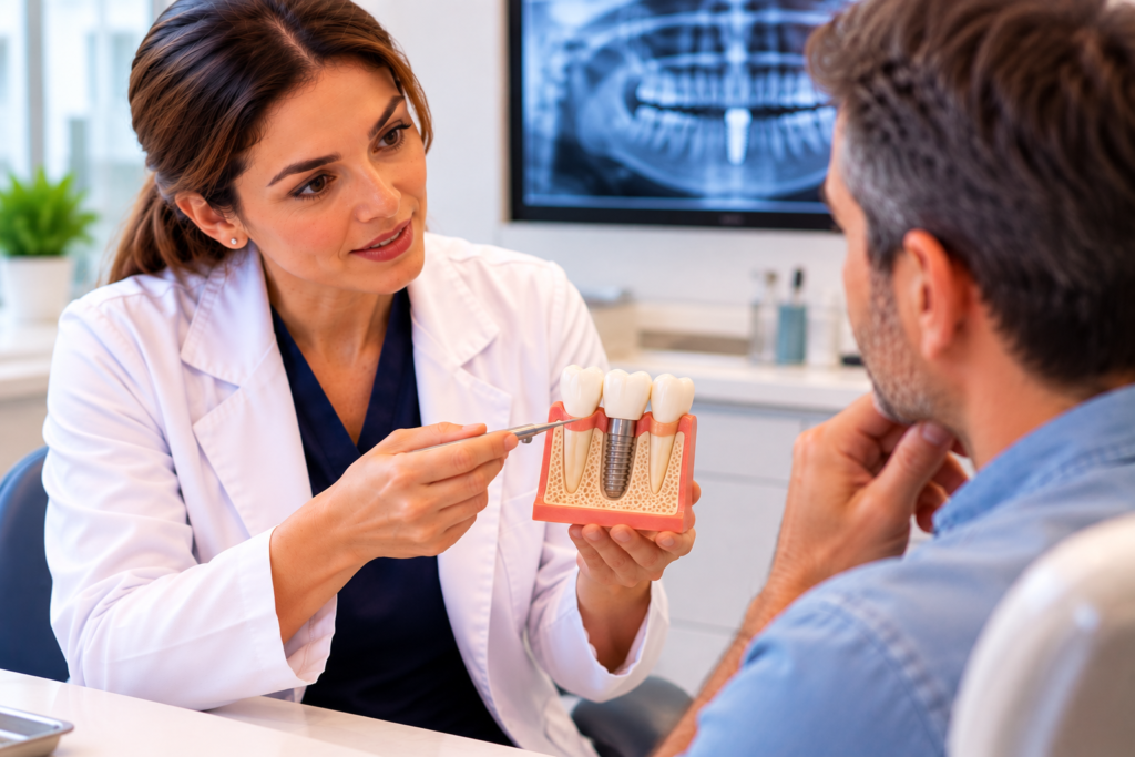 Quantas Consultas para Um Implante Dentário?